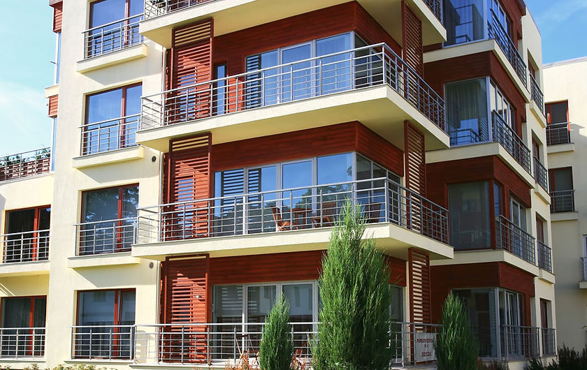 Modern Apartment Block
